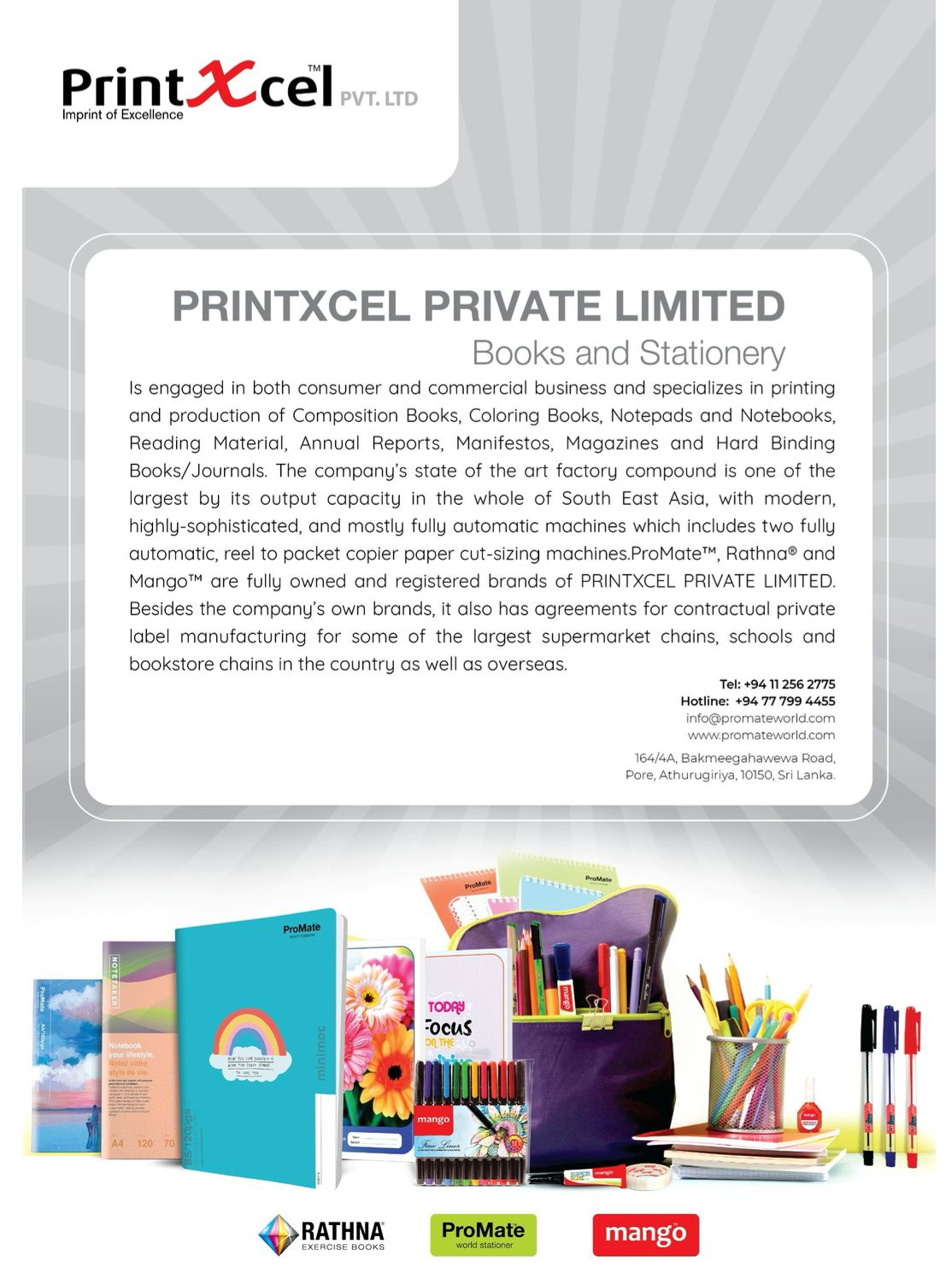 PrintXcel Private Limited - Books and Stationery
