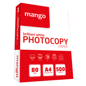 Mango Photocopy Paper 80GSM A4 - 500 Sheets Pack