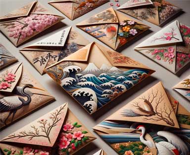 art of envelop in japan