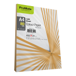 ProMate Colour Paper Light Brown 80 Gsm 250 Sheets Pack