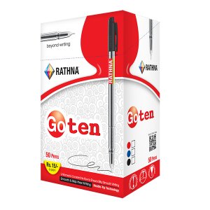 Go-Ten Pen (Black) 50 Pens Box