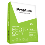 ProMate Photocopy Paper 75GSM A4 500 Sheets Pack