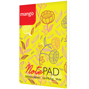 Mango A6 Notepad 160Pgs