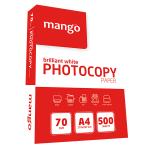 MANGO A4 PHOTOCOPY 70 GSM 500 SHEET PACK