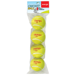 Mango Cricket Tennis Balls - 4 Balls Pack