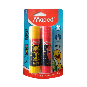 Maped Glue Stick 21G x 2 Blister Pack