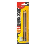 Maped Black Peps Jumbo Pencil Painted Tip X2