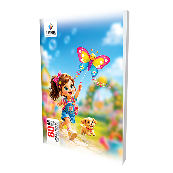 Rathna Exercise  Book Single Ruled 80 Pages