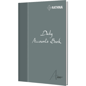 Rathna Daily Accounts Book A5 200P