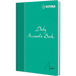Rathna Daily Accounts Book A5 160P