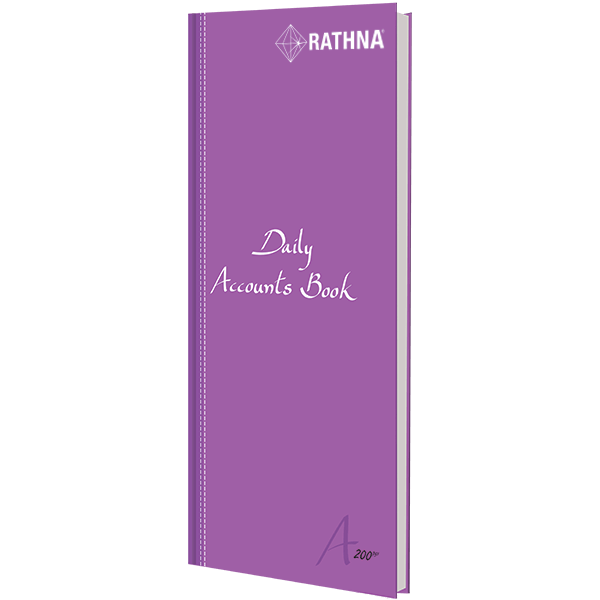 Rathna Daily Accounts Book A4 Long 200P