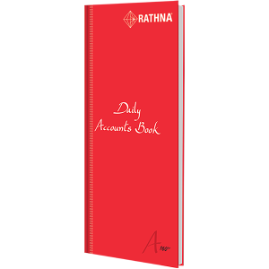 Rathna Daily Accounts Book A4 Long 160P