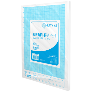 Rathna Graph Paper 1mm - 100 Sheets Pack