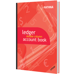 Rathna Ledger Double Column Accounts Book 240p
