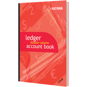 Rathna Ledger Double Column Accounts Book 120P