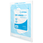 Rathna Sri Lanka Map Undivided - 100 Sheets Pack