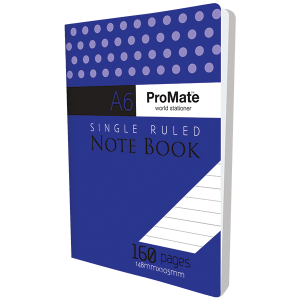 ProMate A6 Notebook 160Pgs