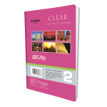 ProMate CR 80Pgs Clear Book