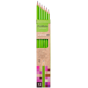 ProMate HB Pencils - 12 Pencils Pack