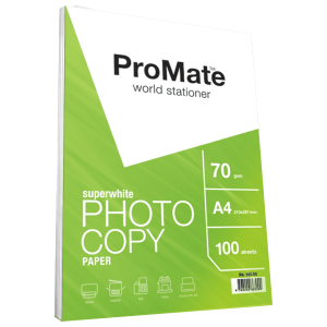 ProMate Photocopy Paper 70GSM A4 100 Sheets Pack