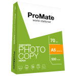 ProMate Photocopy Paper 70GSM A5 500 Sheets Pack