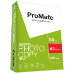 ProMate Photocopy Paper 80GSM A3 500 Sheets Pack