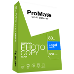 ProMate Photocopy Paper 80GSM Legal 500 Sheets Pack