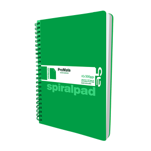 ProMate A5 Flip-on Spiral Pad 200Pgs