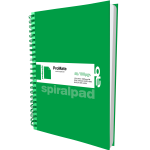 ProMate A6 Hardcover Flip-on Spiral Pad 100Pgs